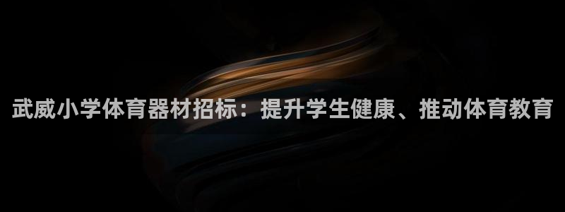 富联包装电话是多少：武威小学体育器材招标：提升学生健